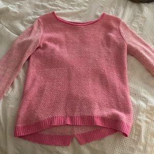 Pink sweater